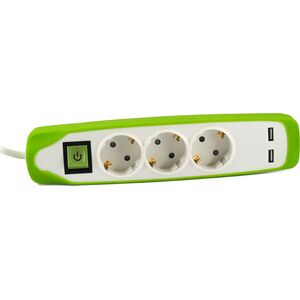 Listwa zasilająca Electraline Ilgiklis su jungikliu 3/2m