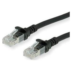 Roline ROLINE - Patch- Cable - RJ- 45 (M) to RJ- 45 (M) - 30 cm - SFTP - CAT 6a - black (21.15.2975)