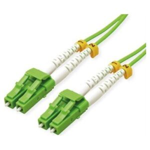 Roline Roline - Patch- Cable - LC Multi- Mode (M) to LC Multi- Mode (M) - 10 m - glass fiber - 50/125 Micrometer - OM5 - halogen free - green