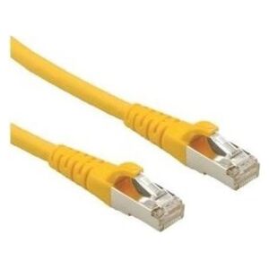 Roline ROLINE - Patch- Cable - RJ- 45 (M) to RJ- 45 (M) - 10 m - SFTP - CAT 6a - yellow (21.15.2827)
