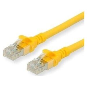 Roline ROLINE - Patch- Cable - RJ- 45 (M) to RJ- 45 (M) - 2 m - UTP - CAT 6a - halogen free, shaped, stranded - yellow (21.15.2722)