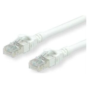 Roline ROLINE - Patch- Cable - RJ- 45 (M) to RJ- 45 (M) - 50 cm - SFTP, PiMF - CAT 6 - halogen free, shaped, stranded - white (21.15.2660)