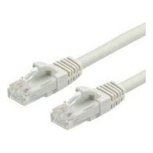 Value VALUE - Patch- Cable - RJ- 45 (M) to RJ- 45 (M) - 7 m - UTP - CAT 6a - shaped, without Haken - gray, RAL 7044 (21.99.0876)