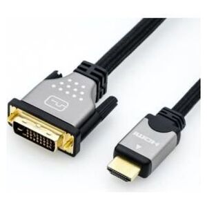 Kabel Roline 3m czarny srebrny (JAB-3752616)