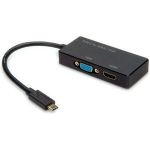 Adapter AV Value czarny (JAB-4380616)