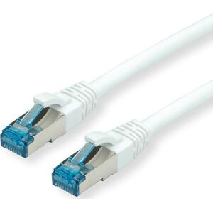 Value VALUE - Patch Cable - RJ-45 (M) - RJ-45 (M) - 10 m - SFTP, PiMF - CAT 6a - pressed, stranded, smooth - white (21.99.1977)