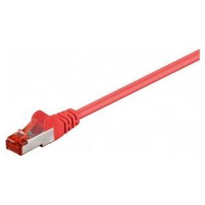 Goobay Wentronic Goobay CAT 6 Patch Cable, S/FTP (PiMF), red, 10 m - LSZH halogen free, copper (68283)