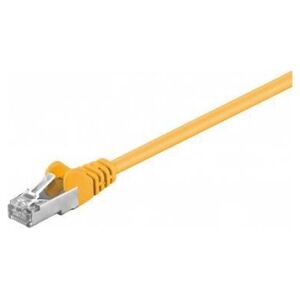 Goobay Wentronic Goobay CAT 5e Patch Cable, F/UTP, yellow, 15 m - CCA coppergemisch (50866)
