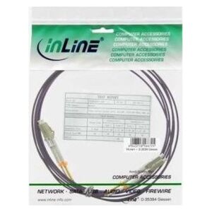 InLine InLine - Patch- Cable - SC multi- mode (M) to SC multi- mode (M) - 50,0m - glass fiber - 50/125 Micrometer - OM4 - halogen free - violet (88526P)