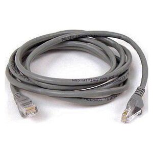 Goobay Wentronic Goobay - Patch Cable - RJ-45 (M) - RJ-45 (M) - 50cm - Foiled Unshielded Twisted Pair (F / UTP) - CAT 5e - Pressed, Smooth, 90 Degree Connection - White (94177)