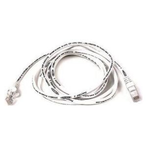 Goobay Wentronic Goobay - Patch Cable - RJ-45 (M) - RJ-45 (M) - 1.0m - Foiled Unshielded Twisted Pair (F / UTP) - CAT 5e - Pressed, Smooth, 90 Degree Connection - White ( 94178)