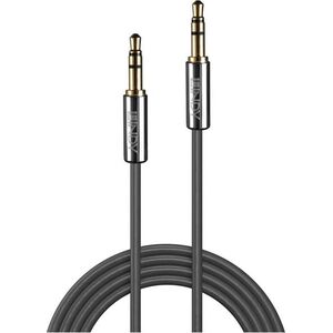 Kabel Lindy Jack 3.5mm - Jack 3.5mm 2m srebrny (35322)