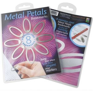 IF Metal Petals Bookmarks - zestaw 8 zakładek