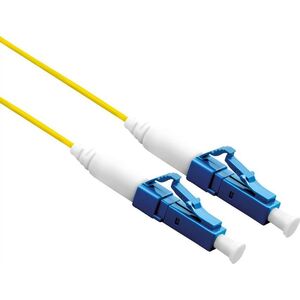 Roline ROLINE fiber optic cable 9 / 125µm, OS2, LC / LC connector, LSOH, simplex, yellow, 10,0 m (21.15.8847)