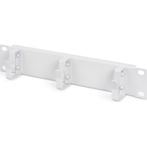 Digitus Organizer kablowy poziomy typu RING 10 cali (254mm) 1U 44x254x60mm, szary (RAL 7035)-DN-10 ORG-1U