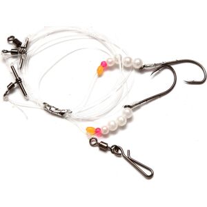 Imax Flounder Rig 1 Pearl White Bead 2 Hooks #4 (42538)