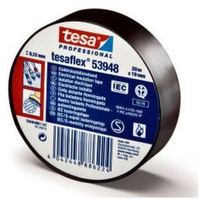 Tesa Izoliacinė juosta tesa 20m x 19mm juoda