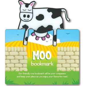 IF Zwierzęca zakładka do książki - Moo - Krowa