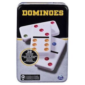 Cardinal Games CARDINAL GAMES žaidimas Domino, metalinėje dėžutėje, 6033156