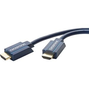 Kabel Clicktronic HDMI - HDMI 12.5m niebieski (JAB-1404884)