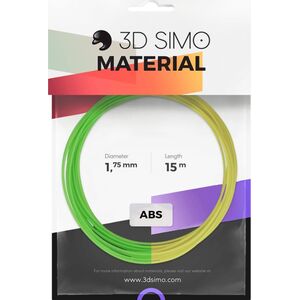3DSimo Filament ABS zielony (G3D3005)