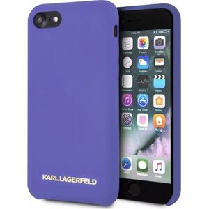 Karl Lagerfeld KARL LAGERFELD HARD CASE SILICONE KLHCI8SLVOG IPHONE 7 8 FIOLETOWY standard