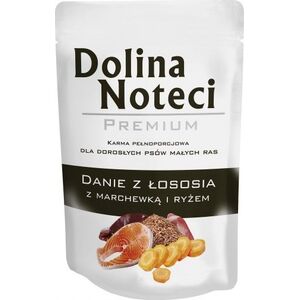 Dolina Noteci Saszetka Łosoś z marchewką i ryżem dla małych ras 100g