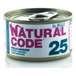 Natural Line s.r.l Karma mokra 25 z kurczakiem i sardynkami żel 85g