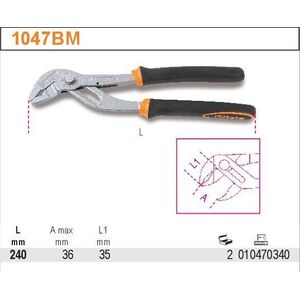 Beta Tools Szczypce nastawne Beta Quality 1047BM