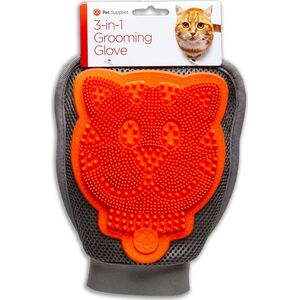 Pet Supplies RĘKAWICA PIELĘGNACYJNA WZÓR KOT
