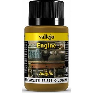 Vallejo Engine Effects Oil Stains / Olej Silnikowy uniwersalny