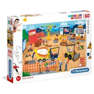 Clementoni Puzzle 60 elementów Super Kolor - Ludzie w pracy