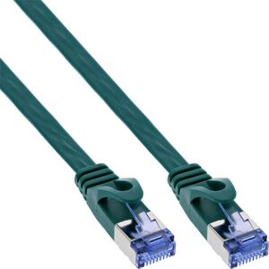 InLine Flat Patch kabel, U/FTP, Cat.6A, zielony, 1.5m