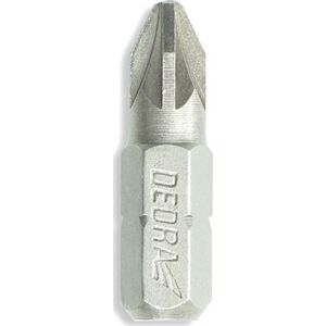Dedra Końcówki wkrętakowe Pozidriv PZ1x25mm, 3szt blister (18A01PZ10-03)