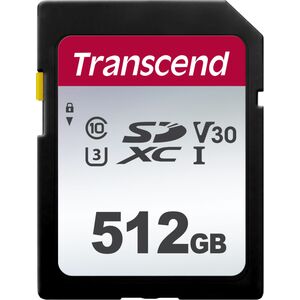 Karta Transcend 300S SDXC 512 GB Class 10 UHS-I/U3  (TS512GSDC300S)