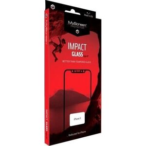 MyScreen Protector MS ImpactGLASS Edge 3D iPhone Xs Max czarny/black HybrydGlass 8H