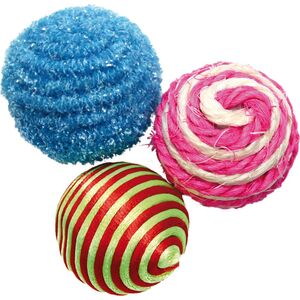 Aqua Nova PETNOVA ZESTAW PILKI 3SZT 4CM CAT-BALLSET-3X4 4251