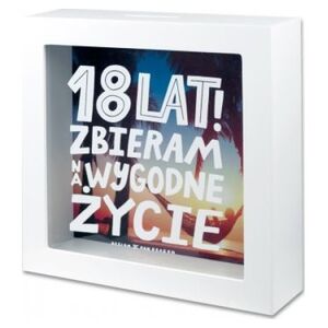 Pan Dragon Skarbonka 18-te urodziny "Zbieram na wygodne życie"
