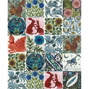 Museums & Galleries Karnet 17x14 Arts and Crafts tile designs