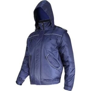 Lahti Pro Kurtka Ocieplana Granatowa z Odpinanymi Rękawami 2XL (L4092705)