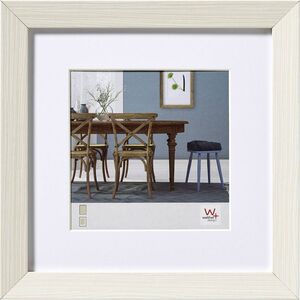 Ramka Walther Fiorito white 40x40 Wood incl. Passepartout