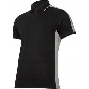Lahti Pro Koszulka męska Polo 190g/m2 Czarno-szara r. XL