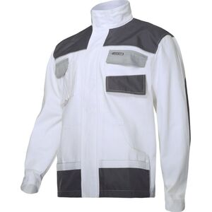 Lahti Pro Bluza Biało-szara 100% Bawełna 3XL/60 (L4041360)