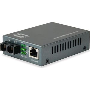 Konwerter światłowodowy LevelOne Media Konverter FVT-1106 RJ45>SC SM 120km