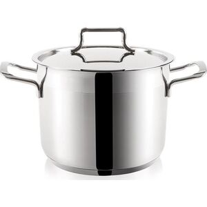 Orion Garnek stalowy z pokrywką 18/10 ANETT 6,5L uniwersalny