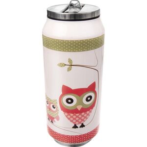 Orion Kubek termiczny Puszka Sowa 0.4L biały