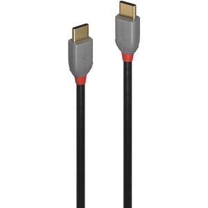 Kabel USB Lindy USB-C - USB-C 1 m Szary (36871)