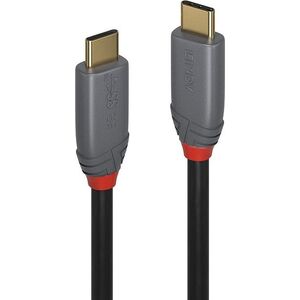 Kabel USB Lindy USB-C - USB-C 1.5 m Czarny (36902)