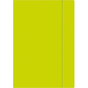 Interdruk Teczka z gumką A4+ Fluo limonkowa (10szt)