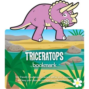 IF Zwierzęca zakładka do książki - Triceratops